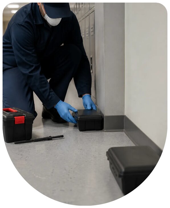 Дератизация школы в Новошахтинске с гарантией уничтожения грызунов